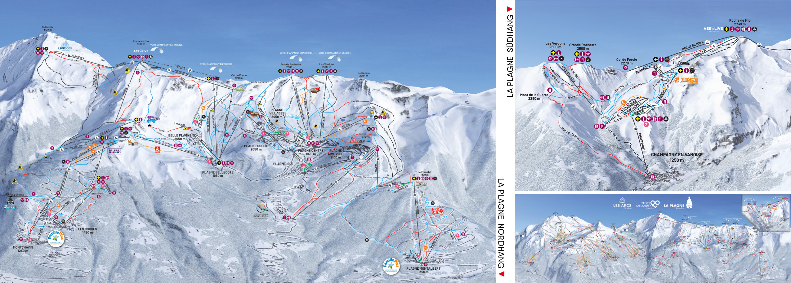 Webcams La Plagne