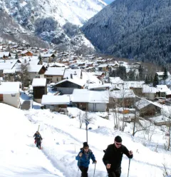Schneeschuhwanderung in Le Châtelard