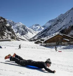 Piste de luge - Champagny-le-Haut