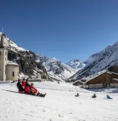 Piste de luge - Champagny-le-Haut