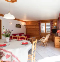 Chalet les Barmés n°4 - Wohnung 6 pers.