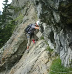 Klettersteig-Ausflug mit Führer