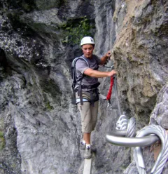 Klettersteig-Ausflug mit Führer