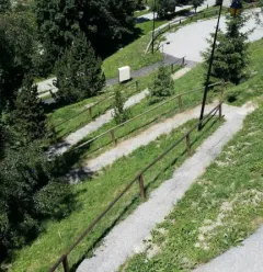 CHEMIN AU DEPARTR DES CHALETS