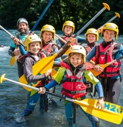 Rafting enfant