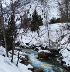 Route Winter Chardes