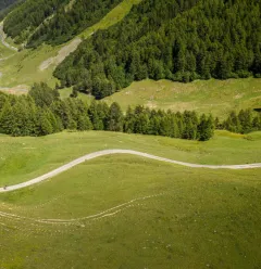 Sentier Plagne Aime 2000