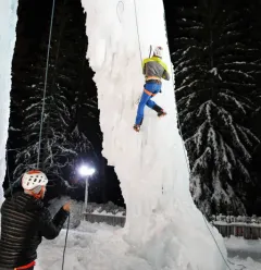 Grimpeurs adhérents FFCAM - Tour de glace