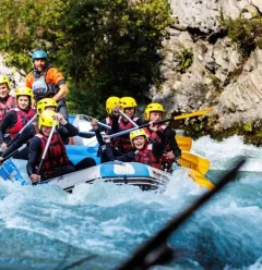 Rafting à La Plagne