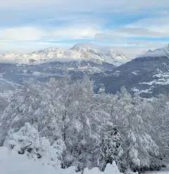Espace hivernal - Prachanié à Granier_Aime-la-Plagne