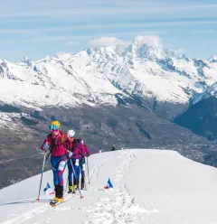 11. Auflage des Skitourenrennens „Les diables bleus“_Montchavin-les-Coches
