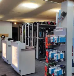 Intérieur Oxygène ski shop