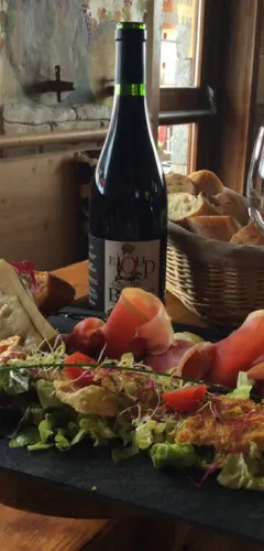 Salade, restaurant le Loup Blanc