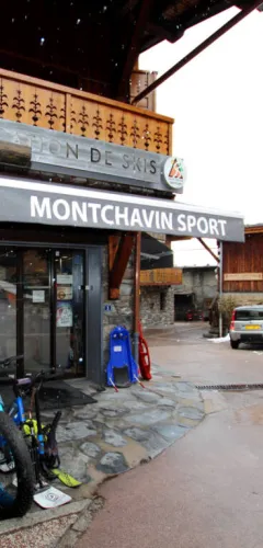 Le magasin Montchavin Sport