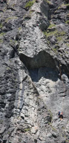 Klettersteig Plan du Bouc