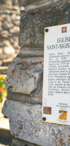 Journées Européennes du patrimoine - Église St Sigismond_Champagny-en-Vanoise