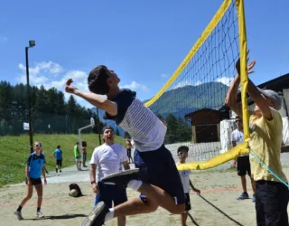 Terrain de volley aux Coches
