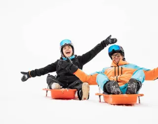 Luge à la plagne