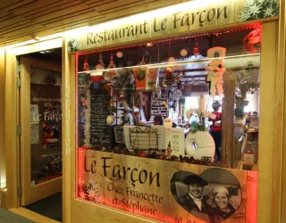 Façade restaurant le Farçon