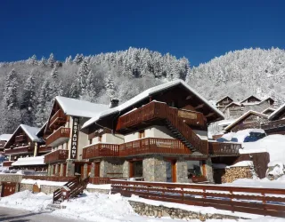 Hotel les Glières vue extérieure