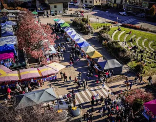 Marché de Noël de la ville d'Aime_Aime-la-Plagne