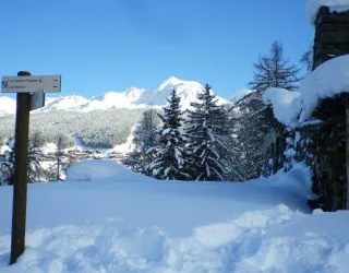 Itinéraire raquette "Vanoise Express/Chanton"