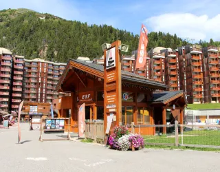 Bureaux ESF en été à Plagne Bellecôte