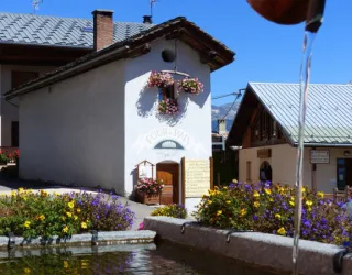 Sentier du pont de la Barrieux vallée de la Plagne