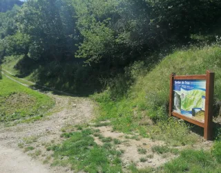 Départ du sentier de l'eau