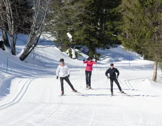 Itinéraire de ski de fond Les Mairiers