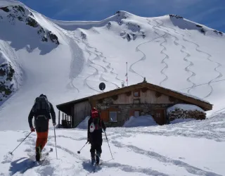 Sortie ski de randonnée avec le Bureau des Guides de Montalbert
