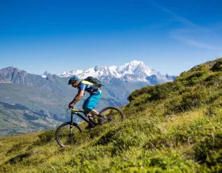 VTT à La Plagne