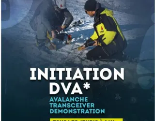 Avalanche Park : Initiation DVA_Montchavin-les-Coches