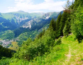 Die Hütte Plan des Gouilles über die Enclos du Seil
