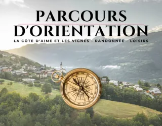 Parcours d'orientation La Côte d'Aime - Randonnée
