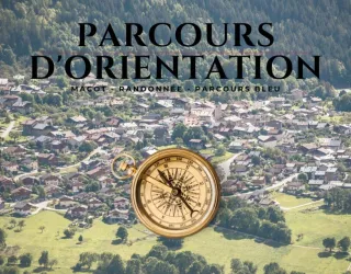 Parcours d'orientation Macot - sportif, bleu