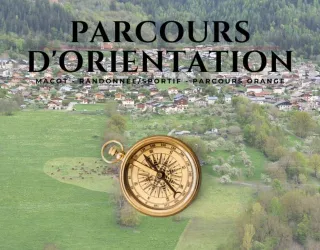 Parcours d'orientation randonnée et sportif sur Macot - parcours orange