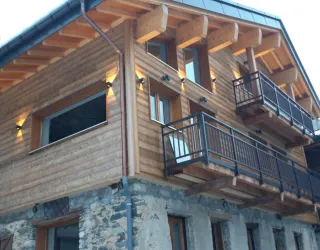 Vue extérieur - Chalet Corbassières