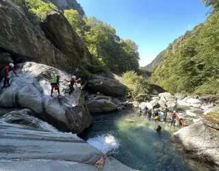 Sortie canyoning