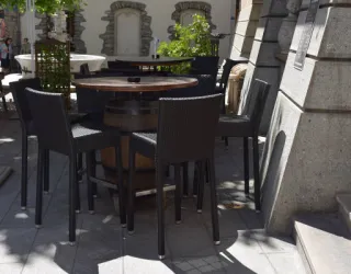 Terrasse café du centre