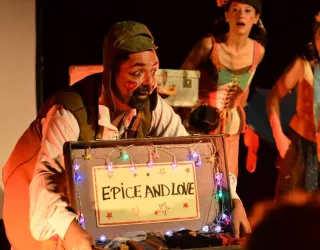 Spectacle-goûter | Voyages - Chapiteau Théâtre_Aime-la-Plagne