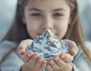 Die kleinen Glaziologen, kreativer und wissenschaftlicher Workshop_Champagny-en-Vanoise