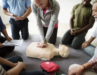 Formation secourisme avec l'EAC_Aime-la-Plagne