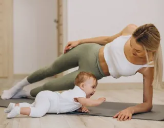 Cycle gym parents-bébé_Aime-la-Plagne