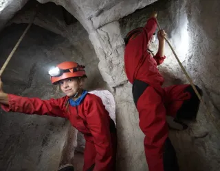 Spéléotruck I Grotte artificielle mobile_Montchavin-les-Coches
