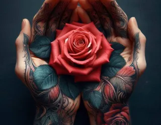 Un tatoo unique !_Montchavin-les-Coches