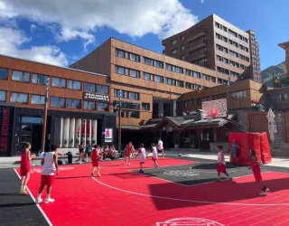 Tournoi de basket-ball 3x3_La Plagne
