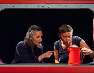 Bib'en scène | Show - Boot unter Wasser_Belle-Plagne