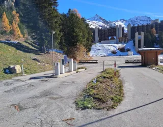 Luftparkplatz P2 Plagne Bellecôte_La Plagne