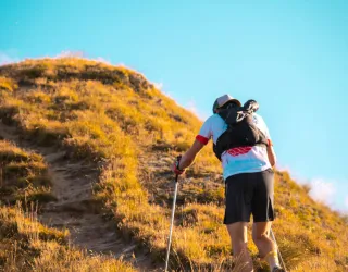 TRAIL-Route Trockener Aufstieg - La Rossa_Champagny-en-Vanoise